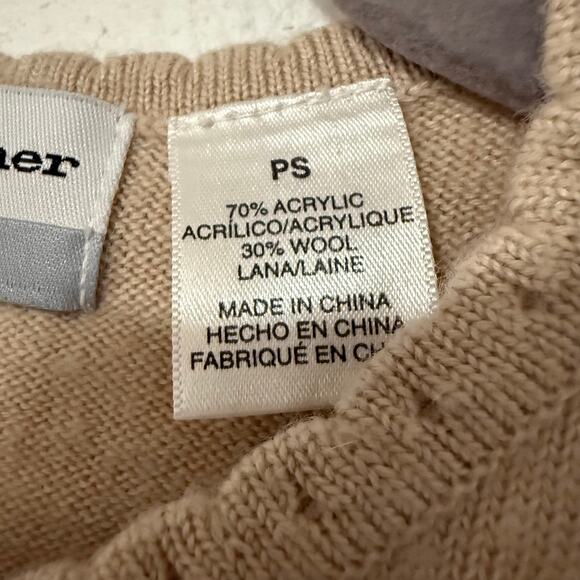 Alfred Dunner Women's Wool Blend Beaded Knit Sweater Size Small Petite - Picture 9 of 13